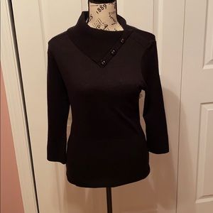 Black Tunic 3/4 sleeve